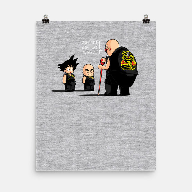 Strike First, Strike Hard-none matte poster-javiclodo