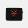 Student of Alchemy-none zippered laptop sleeve-alemaglia