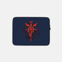 Student of Alchemy-none zippered laptop sleeve-alemaglia