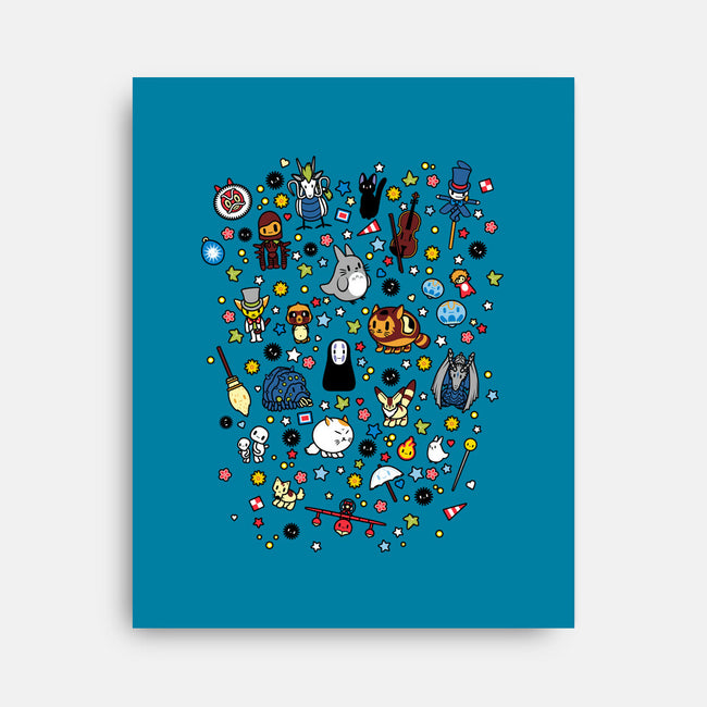 Studio Doki-none stretched canvas-Matt_Dearden