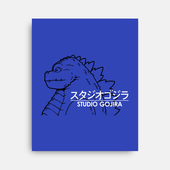 Studio Kaiju-none stretched canvas-pigboom
