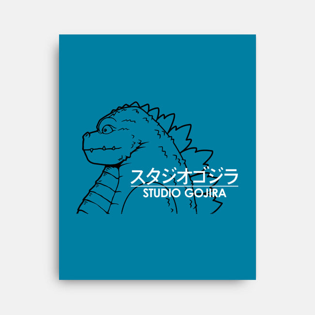 Studio Kaiju-none stretched canvas-pigboom