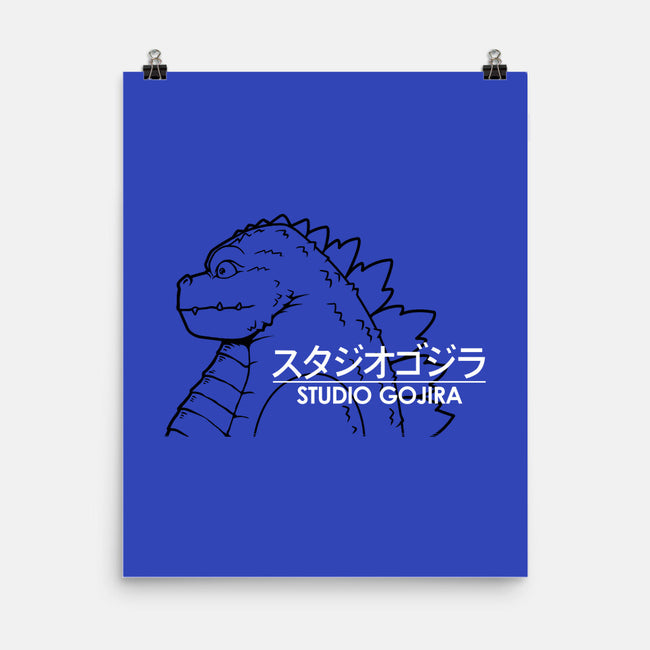 Studio Kaiju-none matte poster-pigboom