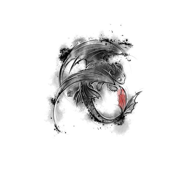 Sumi-e Fury-mens basic tee-Daisyart-lab