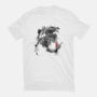 Sumi-e Fury-youth basic tee-Daisyart-lab