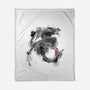Sumi-e Fury-none fleece blanket-Daisyart-lab