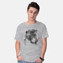 Sumi-e Fury-mens basic tee-Daisyart-lab