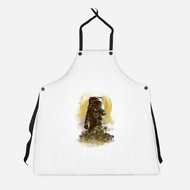 Sunflower Field-unisex kitchen apron-dandingeroz