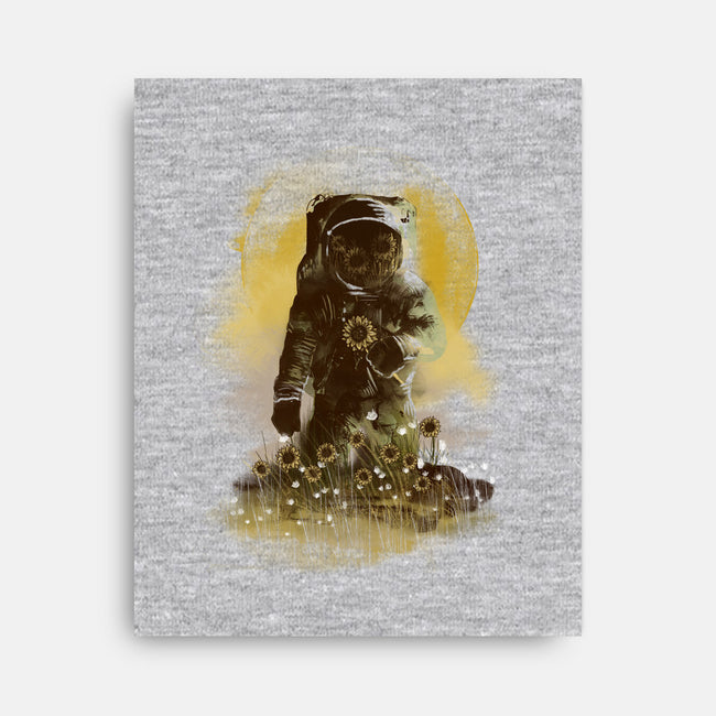 Sunflower Field-none stretched canvas-dandingeroz