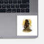 Sunflower Field-none glossy sticker-dandingeroz