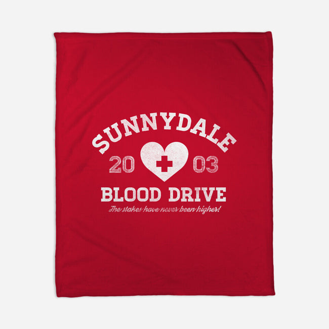 Sunnydale Blood Drive-none fleece blanket-MJ