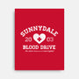 Sunnydale Blood Drive-none stretched canvas-MJ
