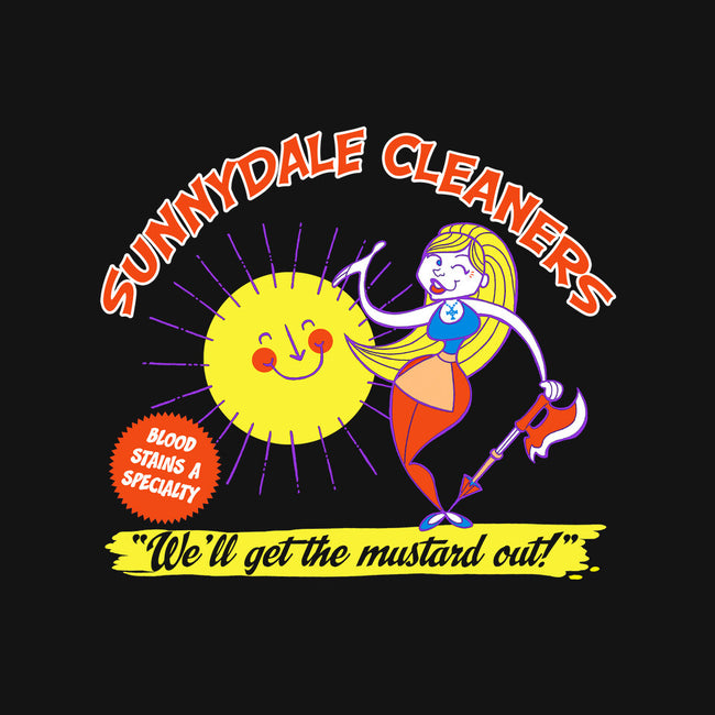 Sunnydale Cleaners-none polyester shower curtain-tomkurzanski