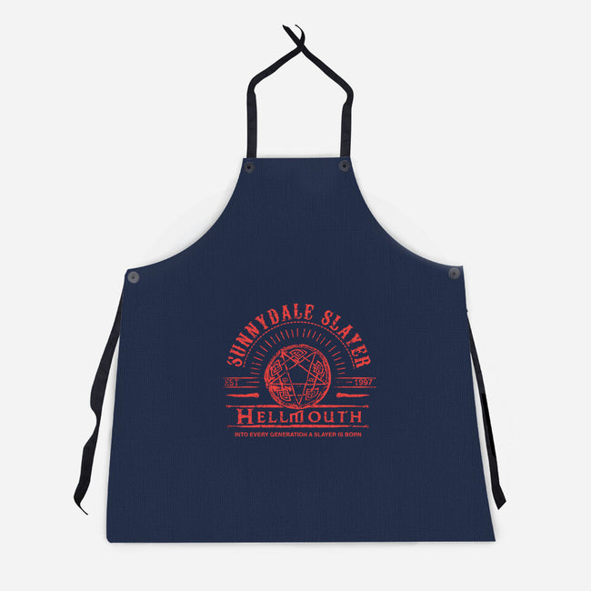 Sunnydale Slayer-unisex kitchen apron-fanfreak1