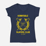Sunnydale Slayers Club-womens v-neck tee-stuffofkings