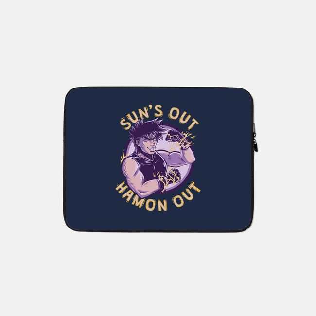 Sun's Out, Hamon Out-none zippered laptop sleeve-Fishmas