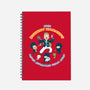 Super Awesome Ninja Army-none dot grid notebook-queenmob