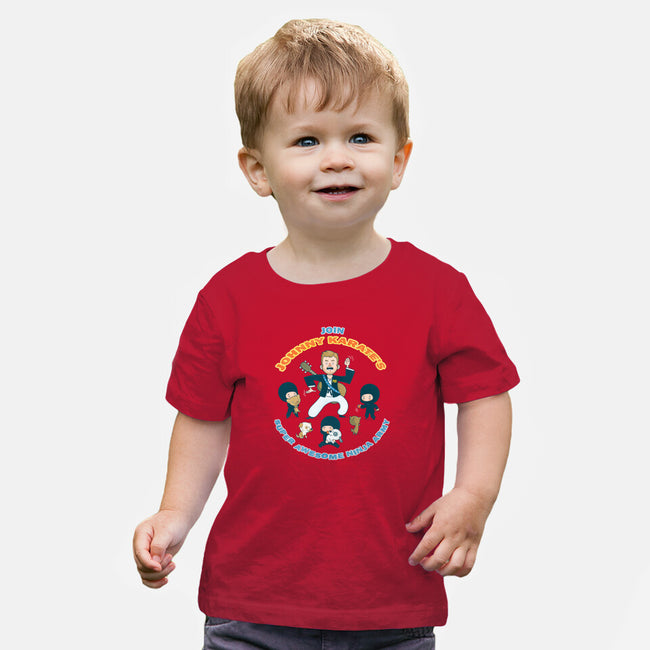 Super Awesome Ninja Army-baby basic tee-queenmob