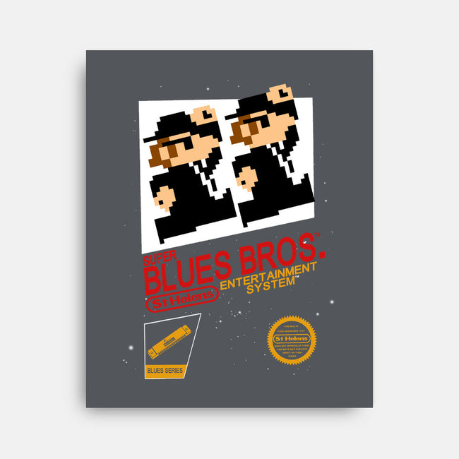 Super Blues Bros-none stretched canvas-jango39
