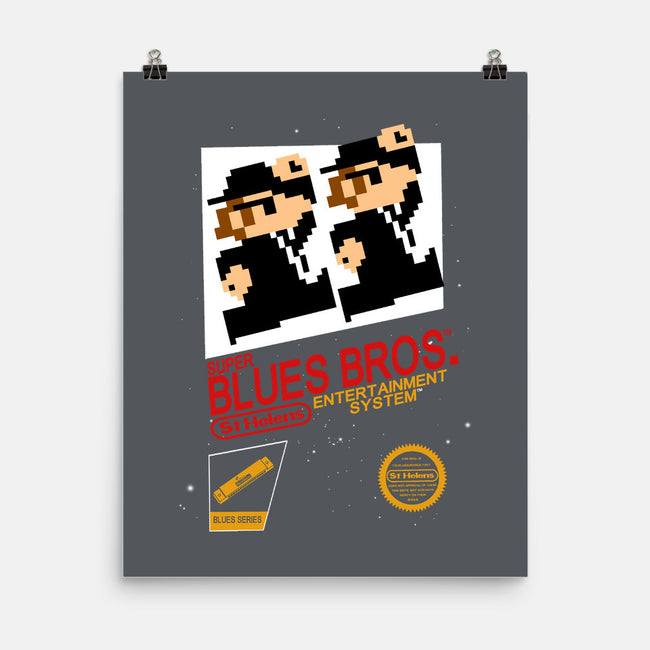 Super Blues Bros-none matte poster-jango39