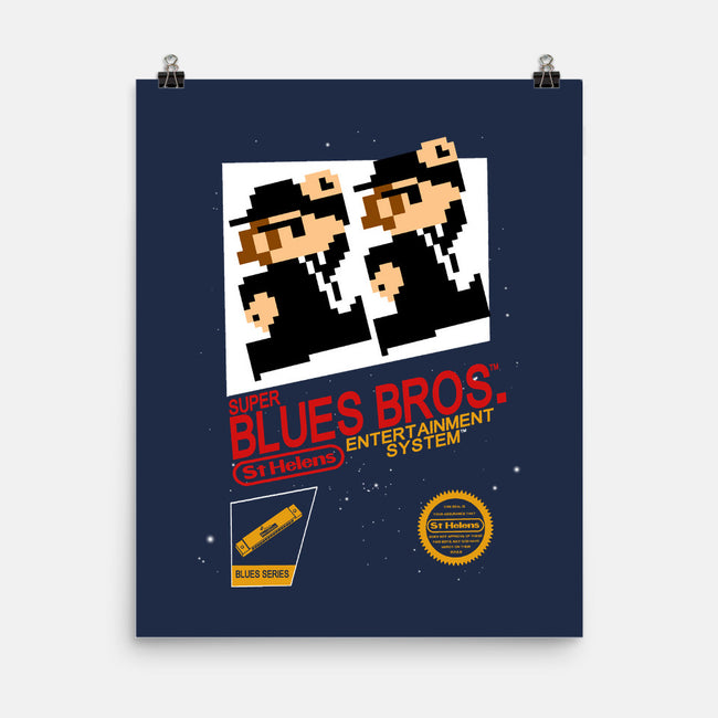 Super Blues Bros-none matte poster-jango39