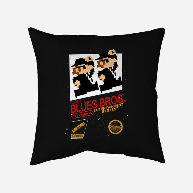 Super Blues Bros-none removable cover w insert throw pillow-jango39