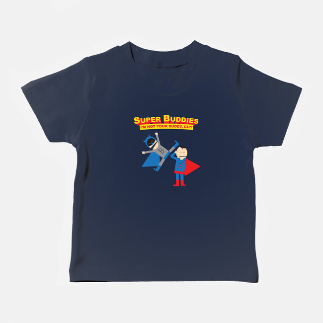 Super Buddies-baby basic tee-zombiemedia