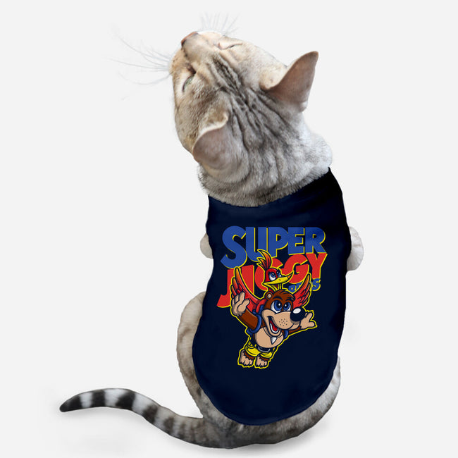 Super Jiggy Bros-cat basic pet tank-Punksthetic