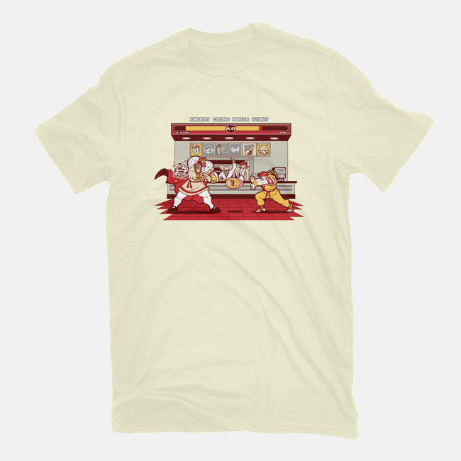 Super Meat Fighter-mens premium tee-Bamboota