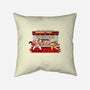 Super Meat Fighter-none removable cover w insert throw pillow-Bamboota
