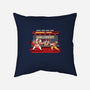 Super Meat Fighter-none removable cover w insert throw pillow-Bamboota