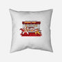 Super Meat Fighter-none removable cover w insert throw pillow-Bamboota