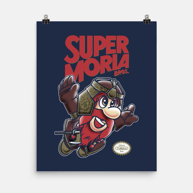 Super Moria Bros-none matte poster-ddjvigo