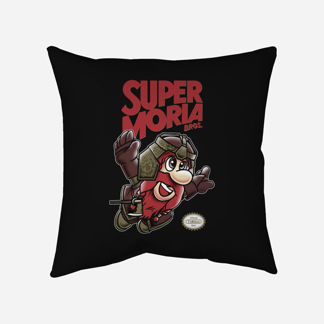Super Moria Bros-none removable cover w insert throw pillow-ddjvigo