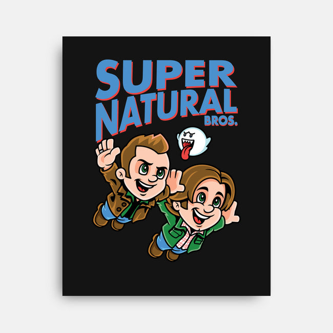 Super Natural Bros-none stretched canvas-harebrained
