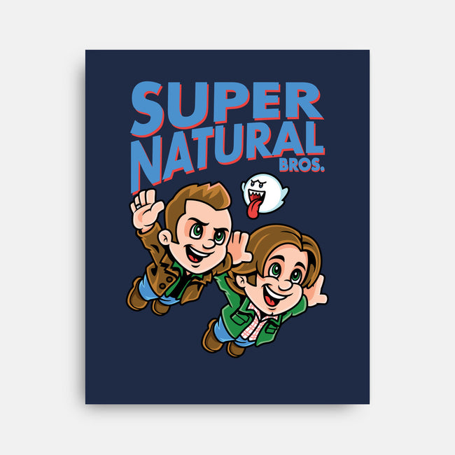 Super Natural Bros-none stretched canvas-harebrained