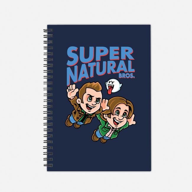 Super Natural Bros-none dot grid notebook-harebrained