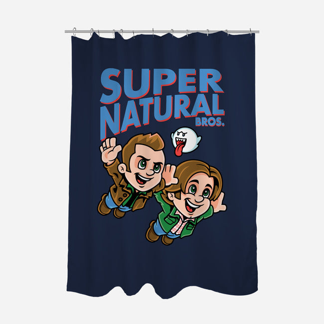 Super Natural Bros-none polyester shower curtain-harebrained