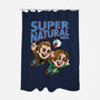 Super Natural Bros-none polyester shower curtain-harebrained