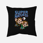Super Natural Bros-none removable cover w insert throw pillow-harebrained