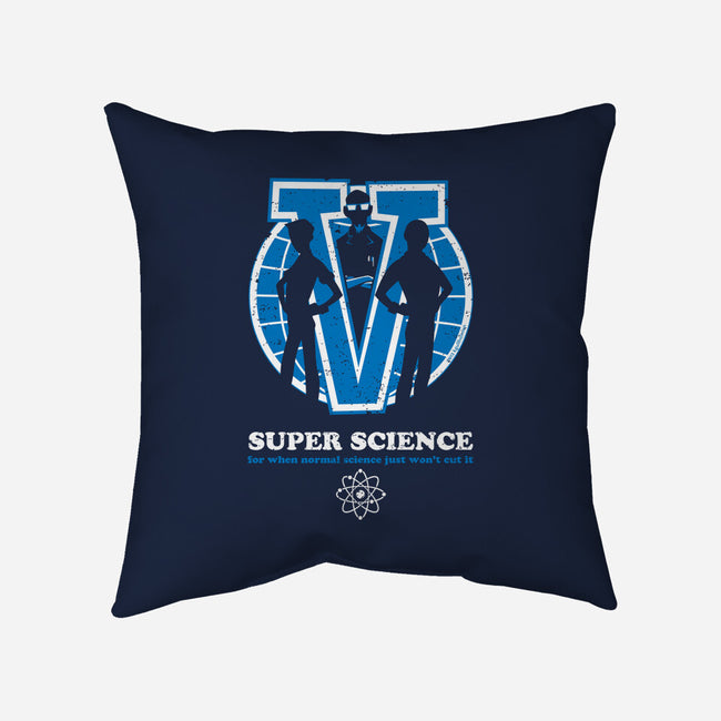 Super Science-none removable cover w insert throw pillow-kgullholmen