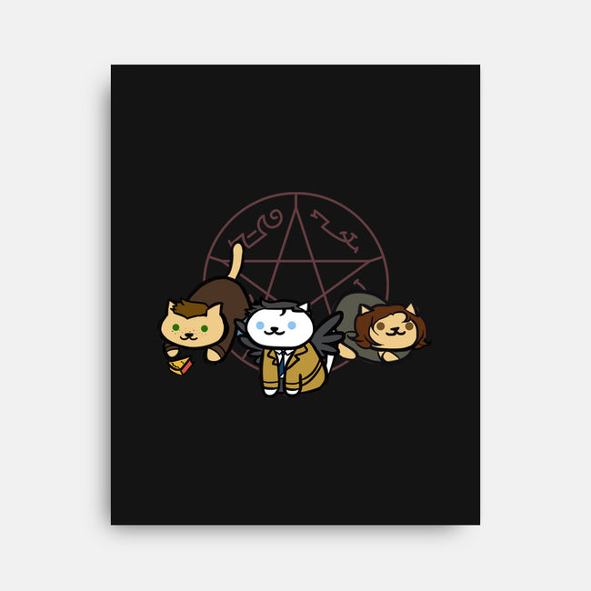 Supercatural-none stretched canvas-kalgado