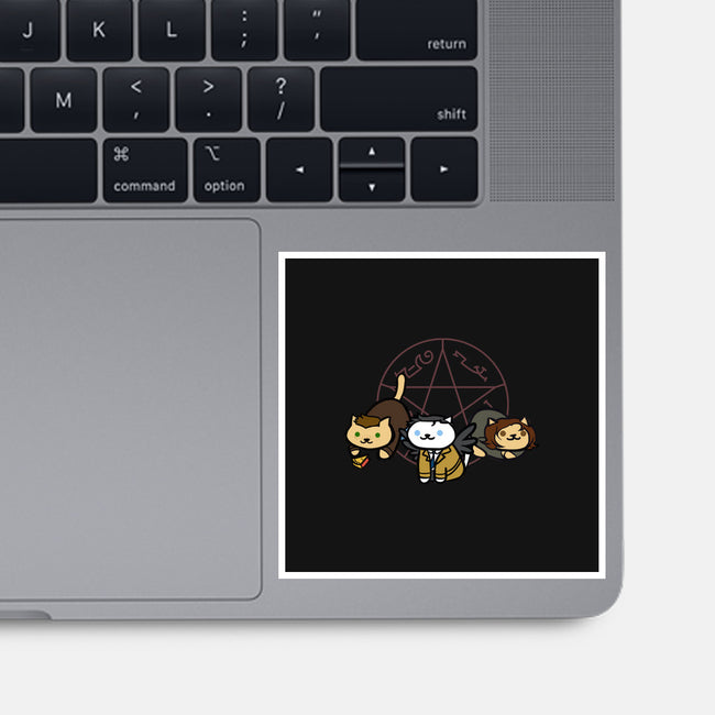 Supercatural-none glossy sticker-kalgado