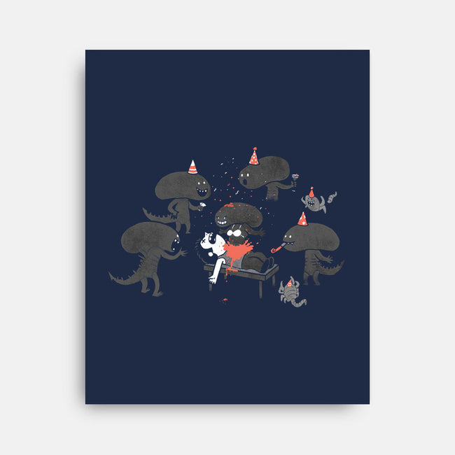 Surprise!-none stretched canvas-queenmob
