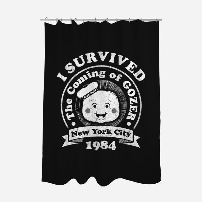 Survivor 1984-none polyester shower curtain-RBucchioni