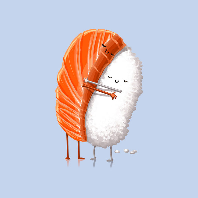 Sushi Hug-none stretched canvas-tihmoller
