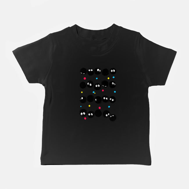Susuwatari Stripes-baby basic tee-BlancaVidal