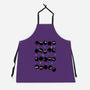 Susuwatari Stripes-unisex kitchen apron-BlancaVidal