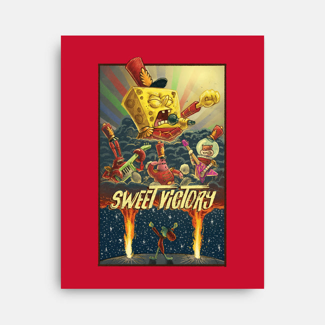 Sweet Victory-none stretched canvas-artofvelazquez