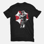 R.P.D. Police Officer-mens heavyweight tee-DrMonekers